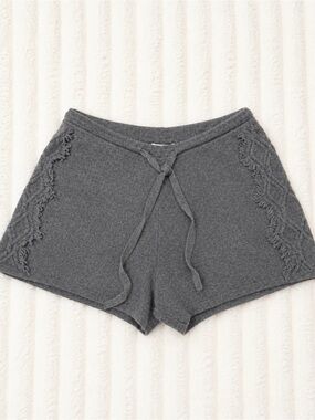 Splendid 100% Cashmere Drawstring Shorts